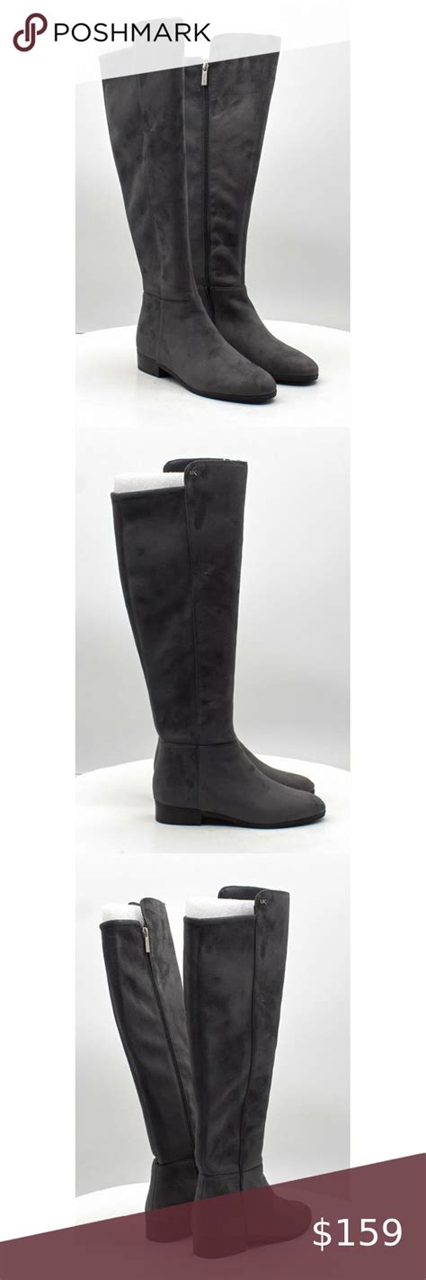 michael kors bromley wedge boots|Michael Kors over knee boots.